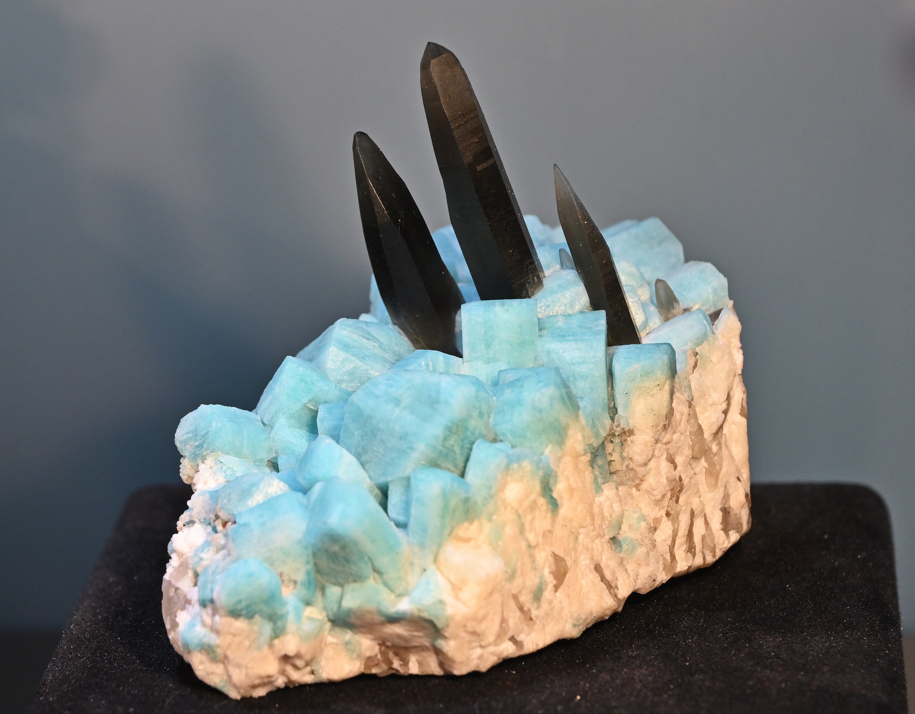 "Philosophy of Imperfection" - Amazonite, Smokey Quartz